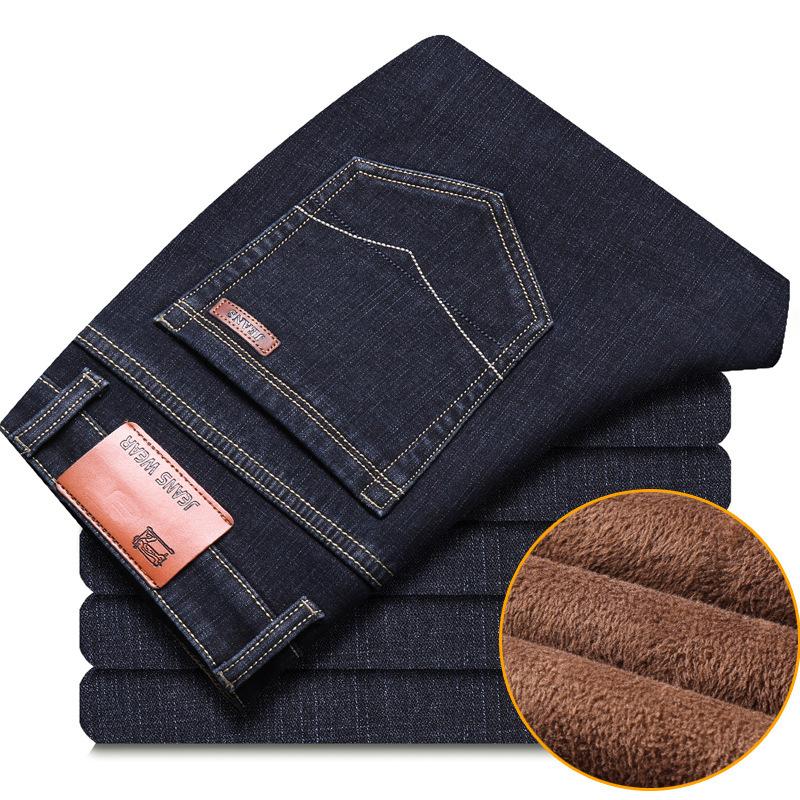 Frühling/Herbst Neuankömmling Herren Straight-Leg Relaxed Fit Stretch Mid-Rise Freizeithose