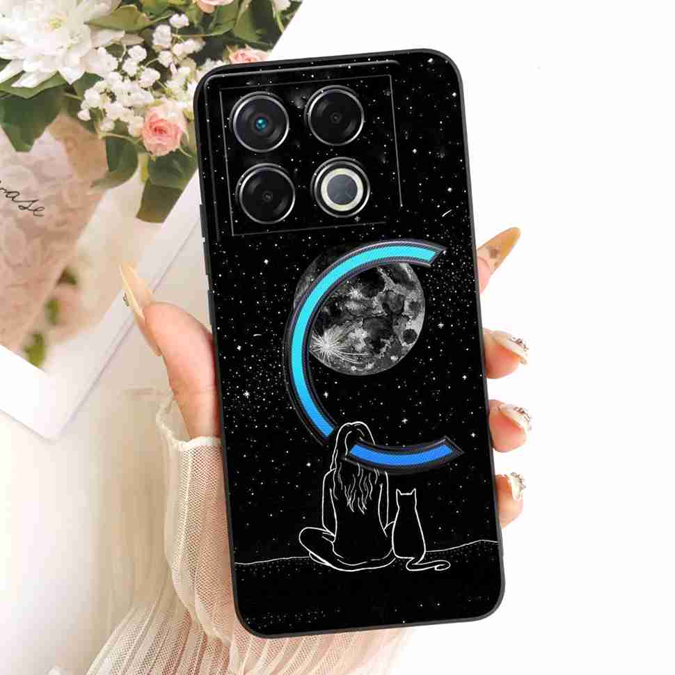 For Infinix GT 20 GT20 Pro Case Lucky Cute Cat Rabbit Cartoon Pattern Back Cover For Infinix GT 20Pro X6871 Phone Shell Coque