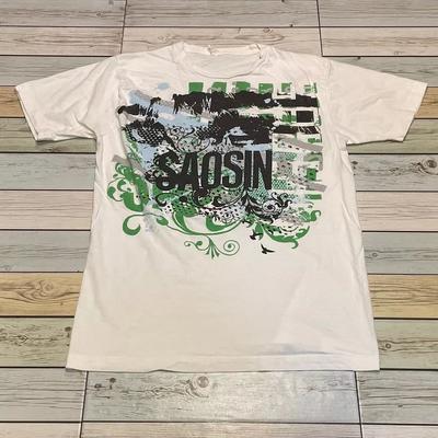 Saosin Band Tour Emo My Chemical T Shirt FUll Size Short Sleeve Tee Men Women Summer Casual Crew Neck Cotton Tee