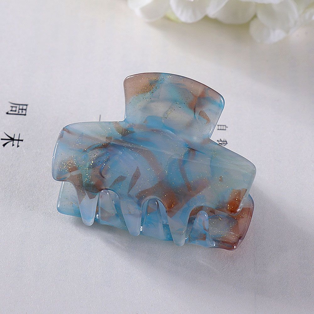 Korean Hair Accessories Temperament Jelly Colors Grab Clips Hair Claws Bathing Clips Hair Grab