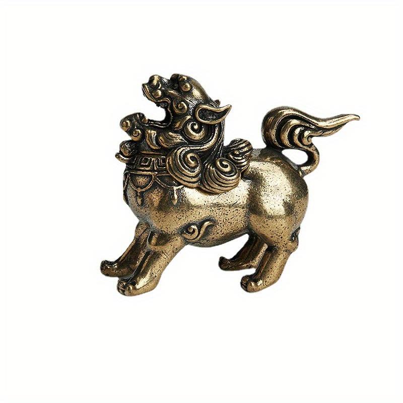 

1pc Vintage Copper Design Style Mini Bronze Incense Burner Craft Home Decors Living Yoga Kung Fu Room Ornaments