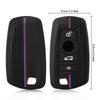 Silicone Car Key Case Keychain Cover For Bmw 1 2 3 4 5 6 7 Series X1 X3 X4 X5 X6 F36 F25 F26 F30 F34 F10 F07 F20 Z10 G30 F15 F16