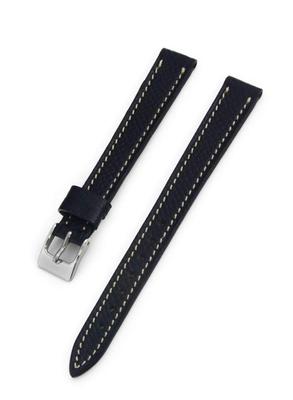 Pulseira de Couro de Bezerro CASSIS BREST 12mm Preta com Ferramenta de Substituição D1088500019012