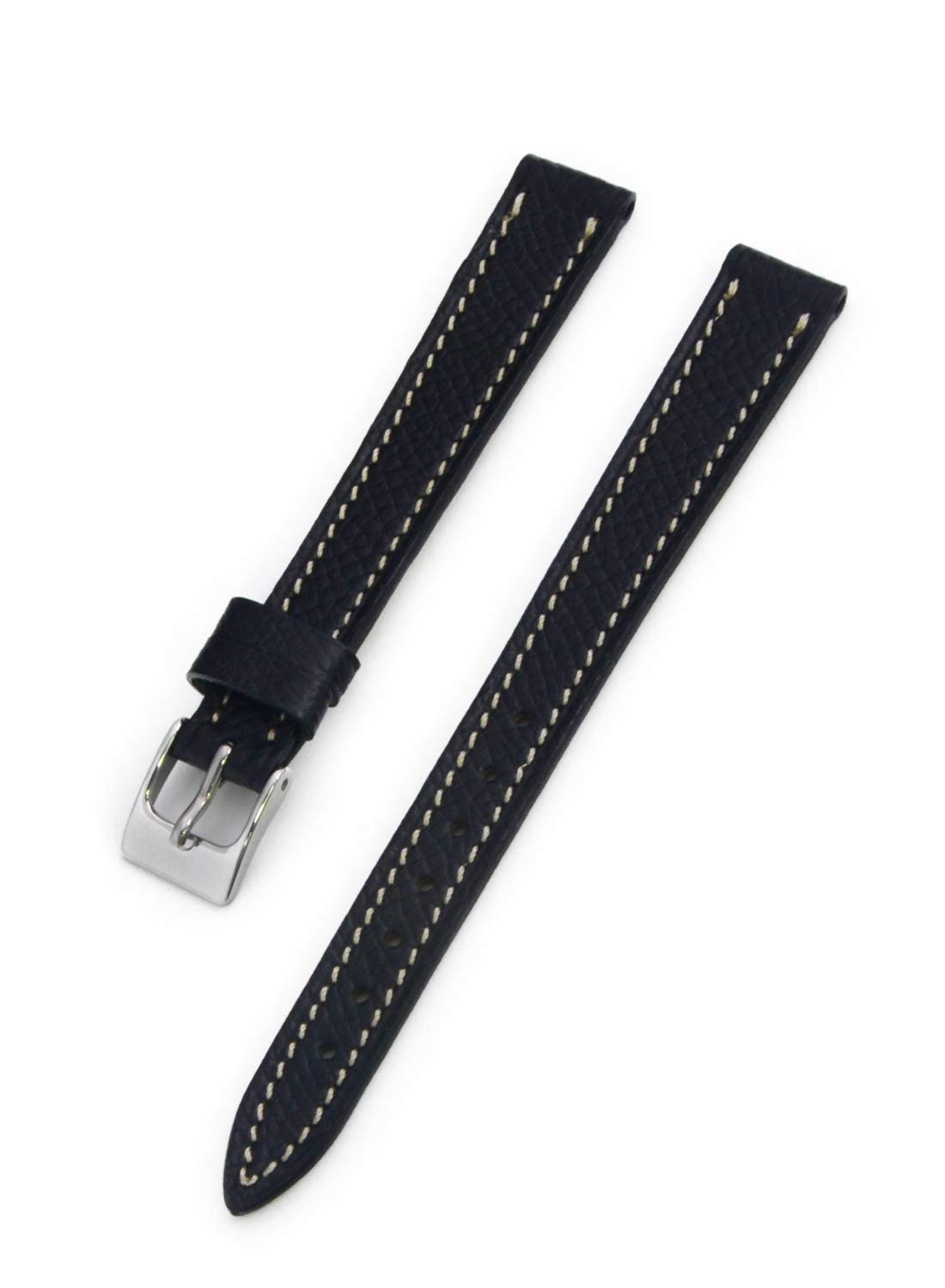 

CASSIS Calfskin Watch Strap BREST 12mm Black with Replacement Tool D1088500019012