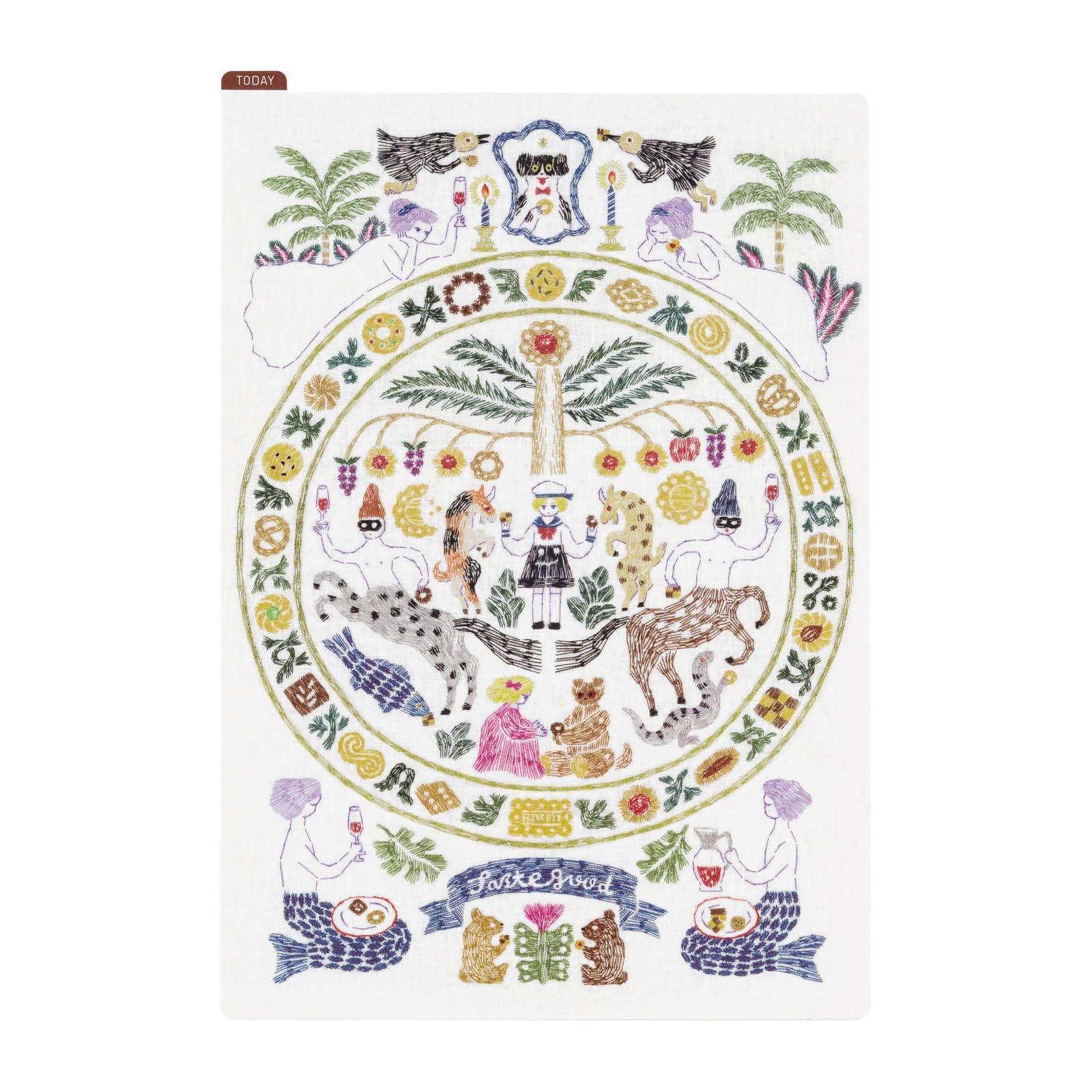 

Окуми Иё Подложка для Hobonichi СЧАСТЛИВОЕ ЧАЕПИТИЕ (Вкусно) для формата Cousin - Аксессуар для планера