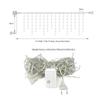 Outdoor Waterproof LED Twinkling Star Icicle Fairy Lights Decoration