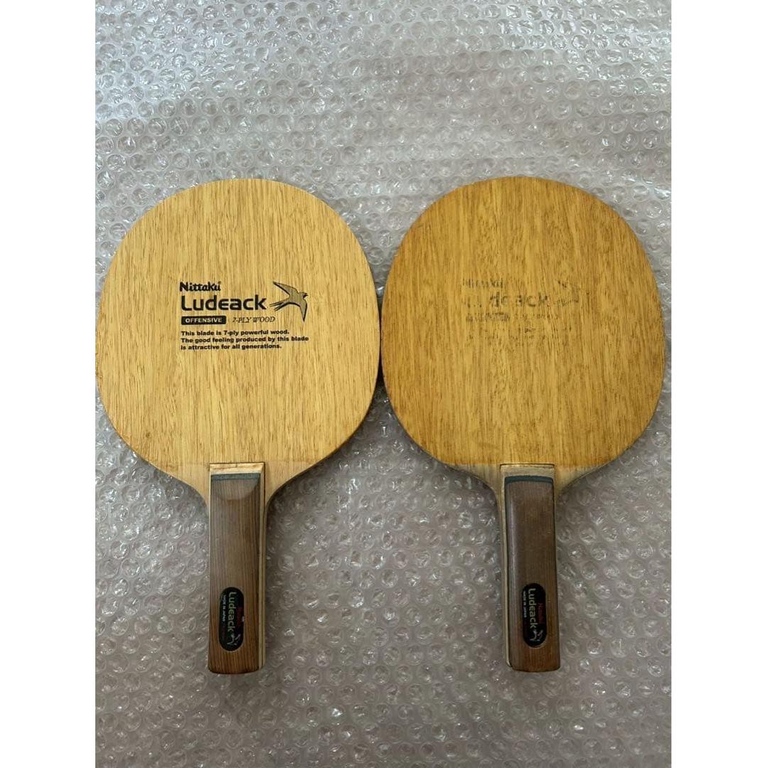 Used Nittaku Ludeack Offensive Ludeack Table Tennis Set of 2