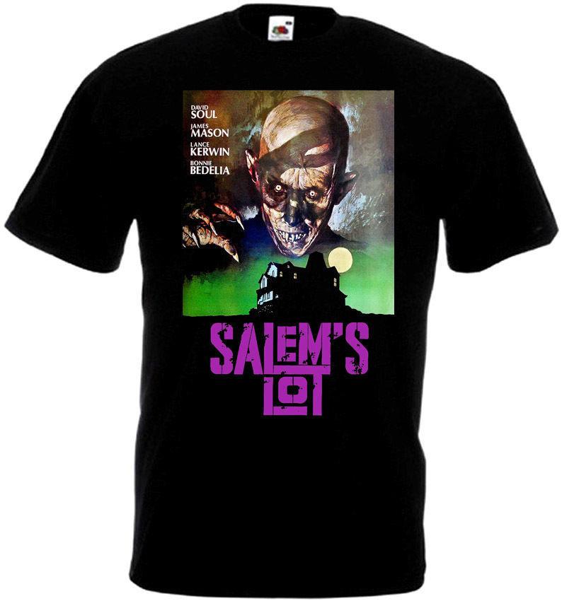 26 Salem s Lot v5 T shirt black movie poster all sizes S-5XL Unisex T-Shirt XXXXL