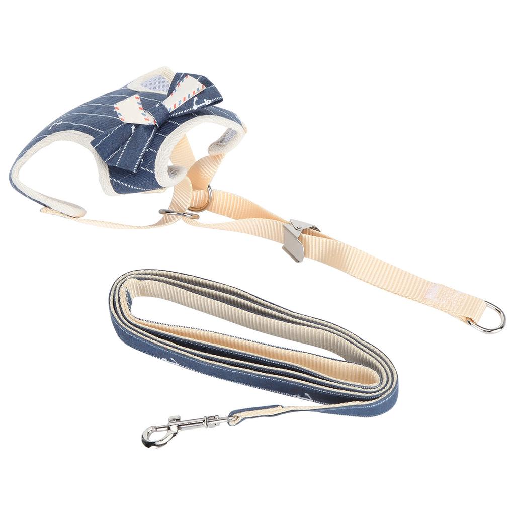 Breathable Cat Vest Harness with Adjustable Leash Pet EscapeProof Walking Vest Strap