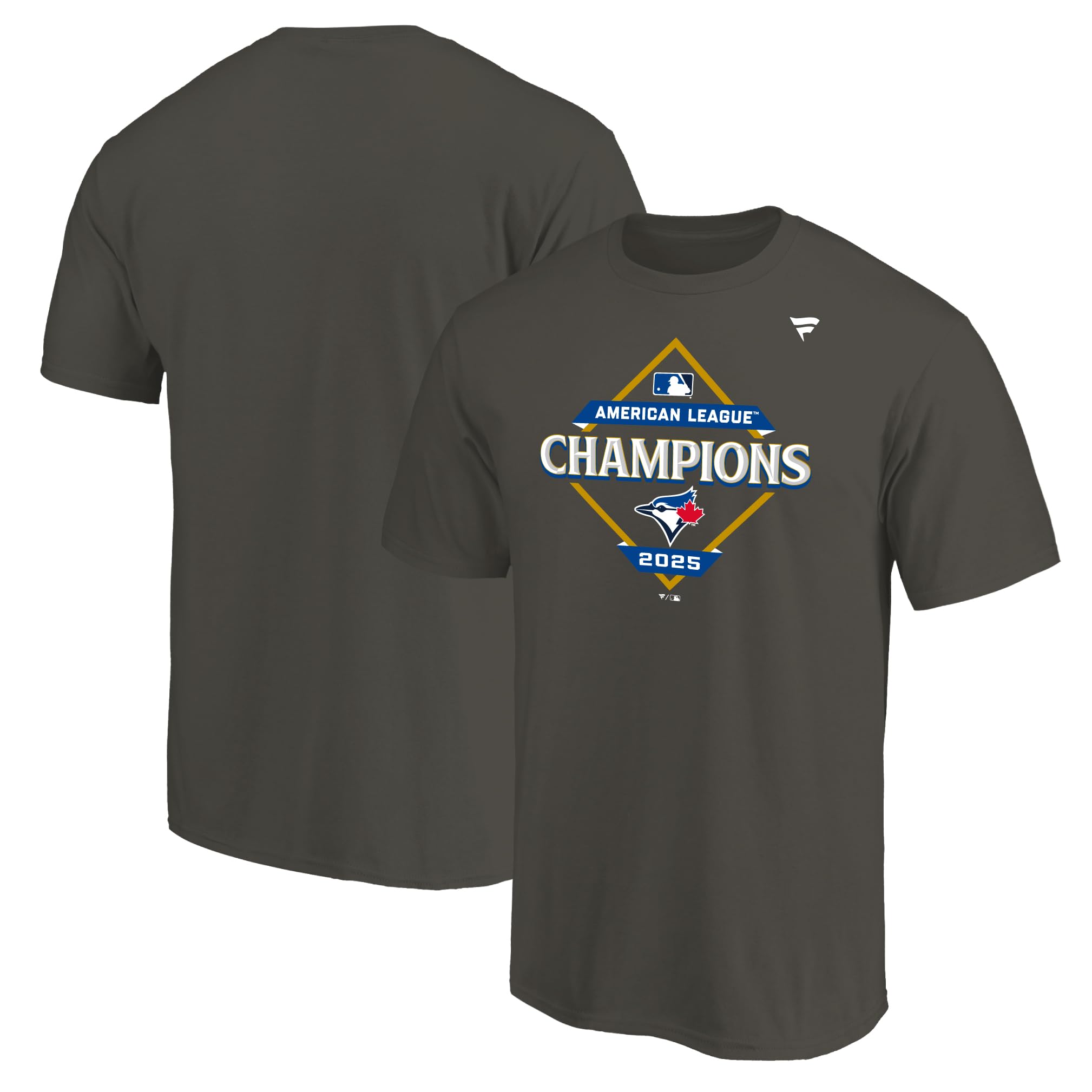 [Fanatics] Fanatics 2025 MLB Postseason AL LCS Toronto Blue Jays Locker Room T-Shirt ML25AS165 GRAY (GRY)