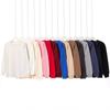 Mens Oversized Crewneck Sweatshirt Thick Fleece Lined Cotton Blend