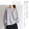 LrisIuza Echo Loose Fit Long Sleeve Pullover Casual Plus Sizes Stylish Crew Solid Korean Simple Design for Commuting or Office Women's Hoodie,