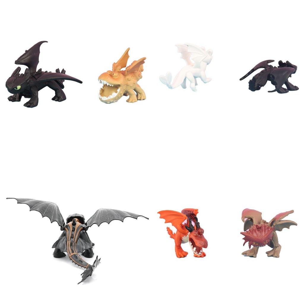 Dreamworks Dragons Figure Collection Mini Toothless Set For Kids And Dragon Trainers Aged 4 And Up