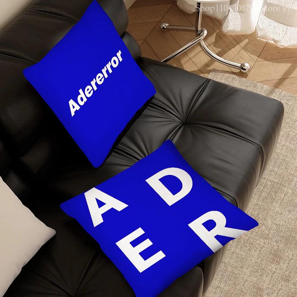 1pc Brand Ader Error Pillow Case Square Pillow Bedroom Sofa Leisure Comfort Cushion Car Living Room Home Decoration