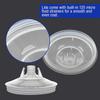 15Pcs Spray Gun Paint Mixing Cup H/O Type Quick Cup Spray Gun Tank 600ML Disposable Paint Cup with M16 Spray Gun Cup Adapter