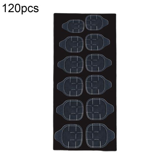 

120 шт прозрачные двухсторонние накладные ногти клейкие ленты наклейки искусственные ногти