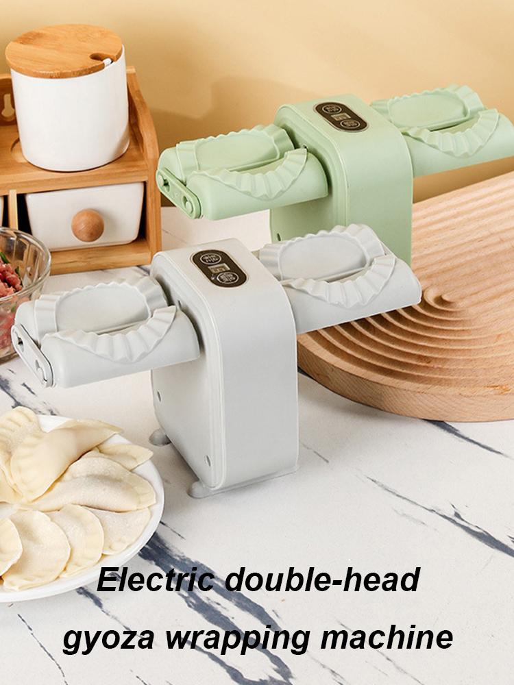 Knödelmacher, Haushalts-Doppelkopf-Knödelmacher, einfache und schnell zu bedienende Knödelmachermaschine für das Restaurant in der Küche zu Hause