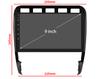 Car Radio Android 13 For Porsche Cayenne 957 / 955 2002-2010 GPS Navigation Screen Stereo Multimedia Player 5G Wifi BT Console
