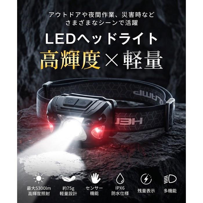 [Petzl] Headlamp Rechargeable LED High Brightness Sensor 75g Lightweight 7 Modes IPX6 Waterproof Battery Indicator Fishing Hiking Camping