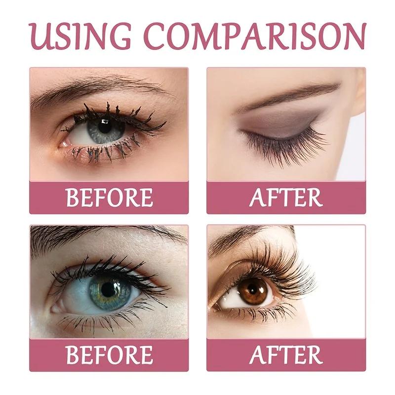 Curved Eyelash Brush Tool - Eyelash Separator and Styling Accessory, Precision Comb Curved Eyelash Brush Eyelash Grooming Tool f