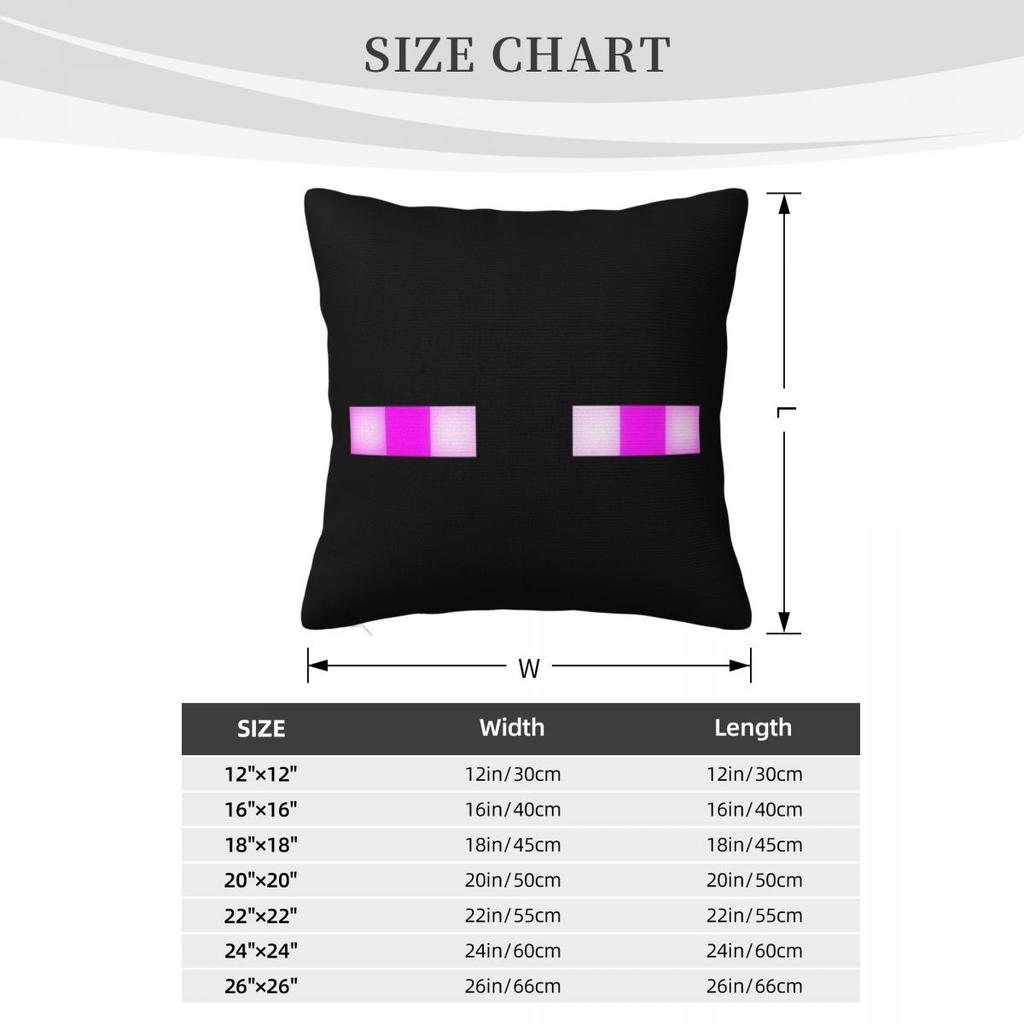 Enderman Wystrój Domu Poduszka Dekoracyjna Elementy do Dekoracji Pokoju Poszewka na Poduszkę Poszewka na Poduszkę