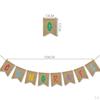 1PC Graduation Party Congrats Linen Banner Sign