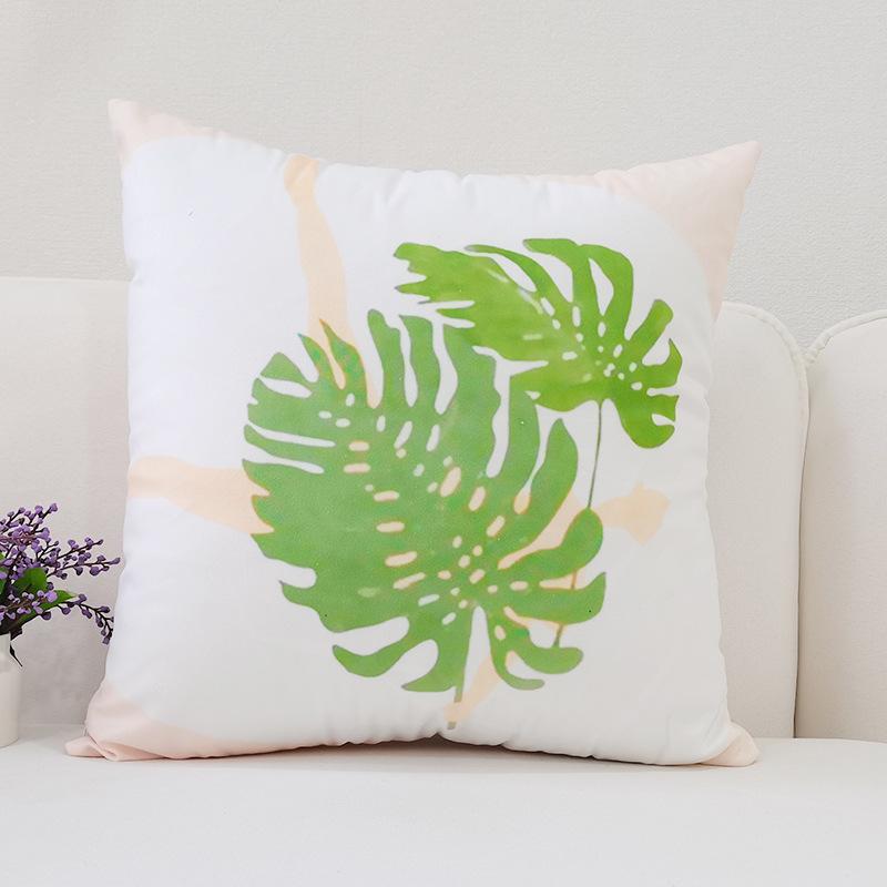 Nordic New Geometric Pillowcase Abstract Print Simple Bedside Sofa Car Cushion Pillowcase Does Not Include Pillow Core