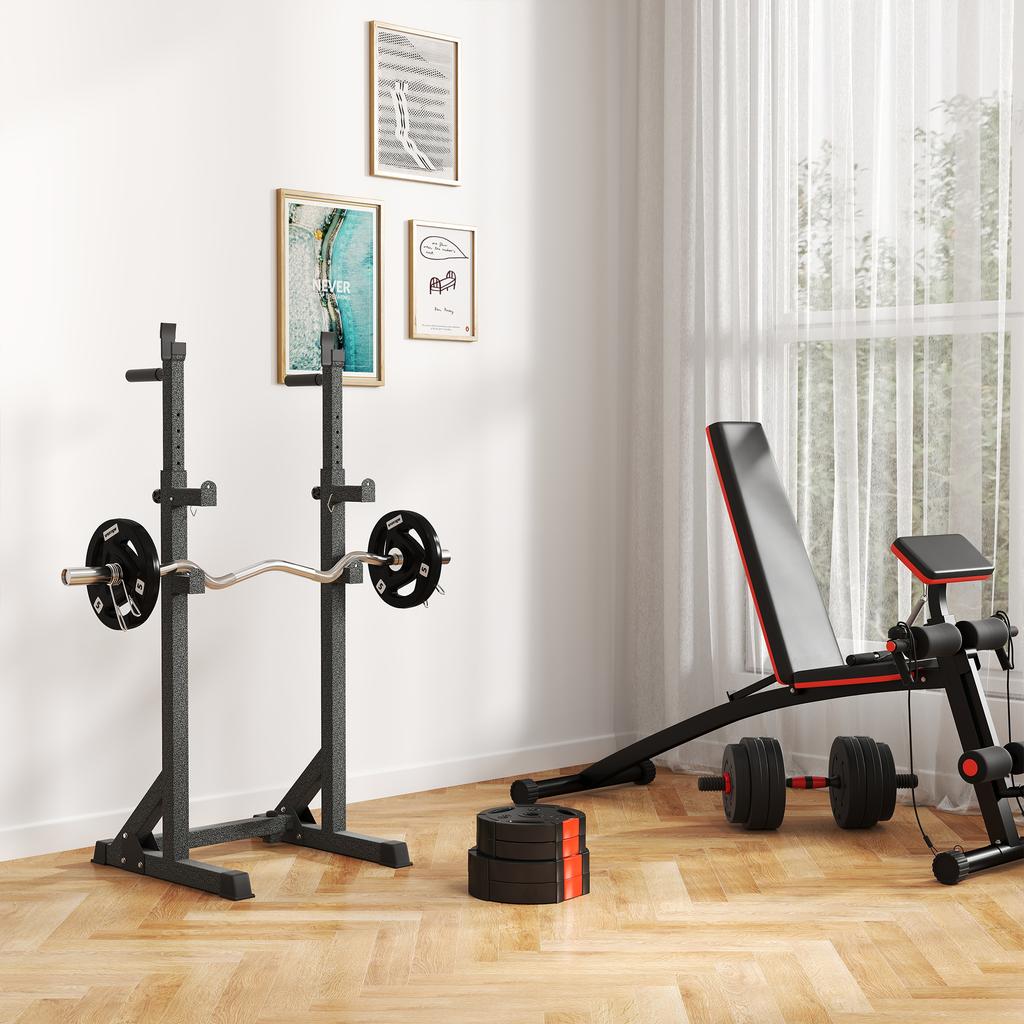 Weight Plates Set, with Two 5kg and Two 2.5kg Weights, Black