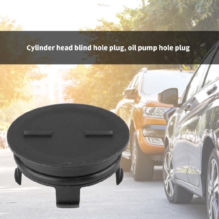 Cylinder Head Rear Camshaft Plug with Seal Camshaft Plug Caps Automotive Accessories Easy Installation for 1990-2018