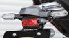 Kijima Motorcycle Parts Dash Cam Front and Rear for CBR250RR Brackets, Set, Steel, Black, ('17-/2BK-MC51), 304-5182
