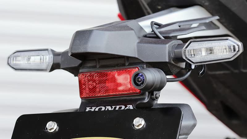Kijima Motorcycle Parts Dash Cam Front and Rear for CBR250RR Brackets, Set, Steel, Black, ('17-/2BK-MC51), 304-5182