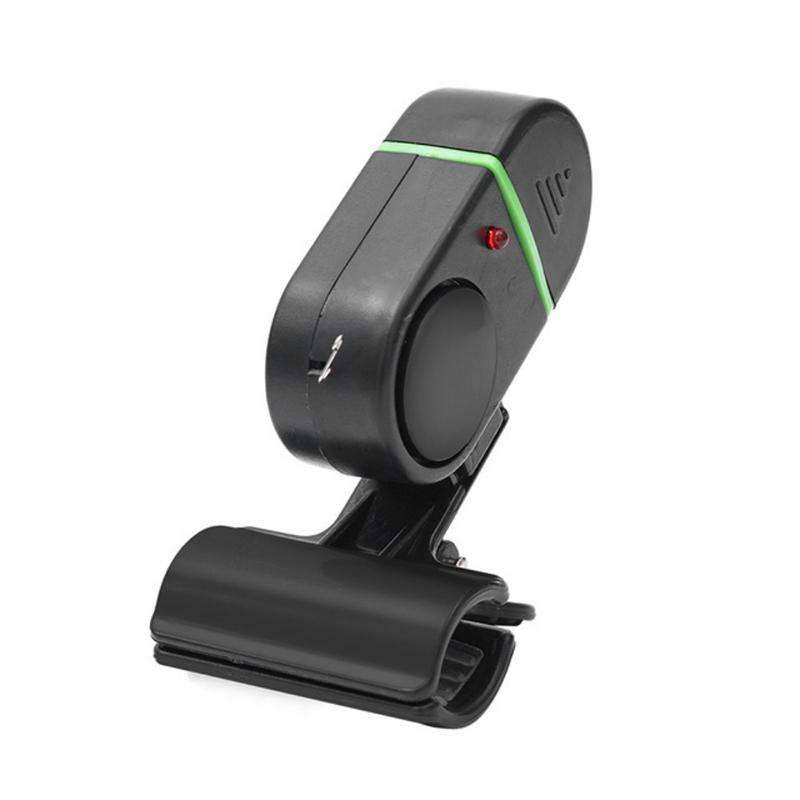 Rybářský alarm Výstraha při kousnutí ryby Výstraha Zvukový signál Zvonek LED Světelný indikátor Připínací rybářský prut Venkovní bzučák Rybářský nástroj
