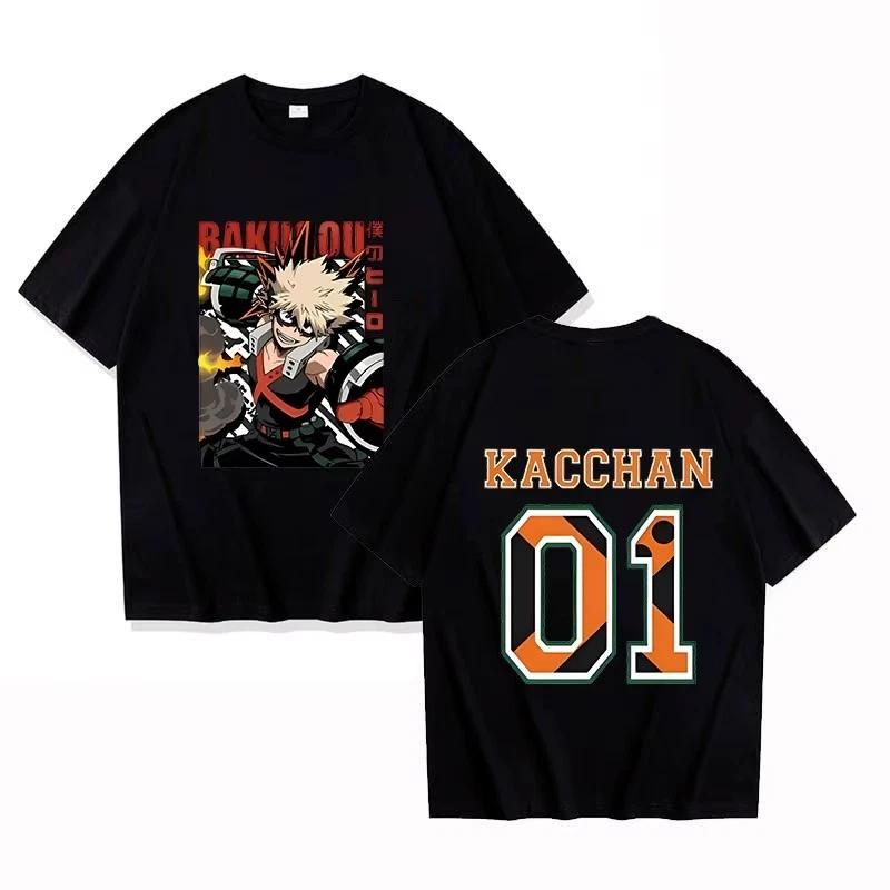 My Hero Academia Katsuki Bakugo TShirt Anime Unisexga Graphic Tee Unisex Top Gift S