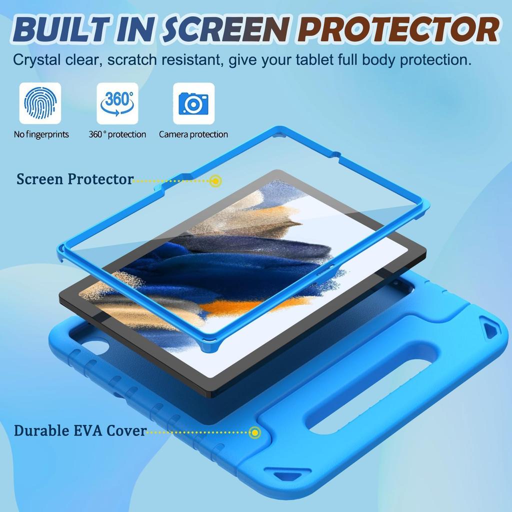 LTROP Kids Case for Samsung Galaxy Tab A8 10.5 2022, Light Weight Shockproof Handle Stand Kids Case for Samsung Galaxy A8 Tablet 10.5 Inch 2022