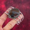 Iron Tiger's Eye Handmade Gemstone Bangle, 925 Solid Sterling Silver Bangle Unique Design Jewelry, For Thanksgiving