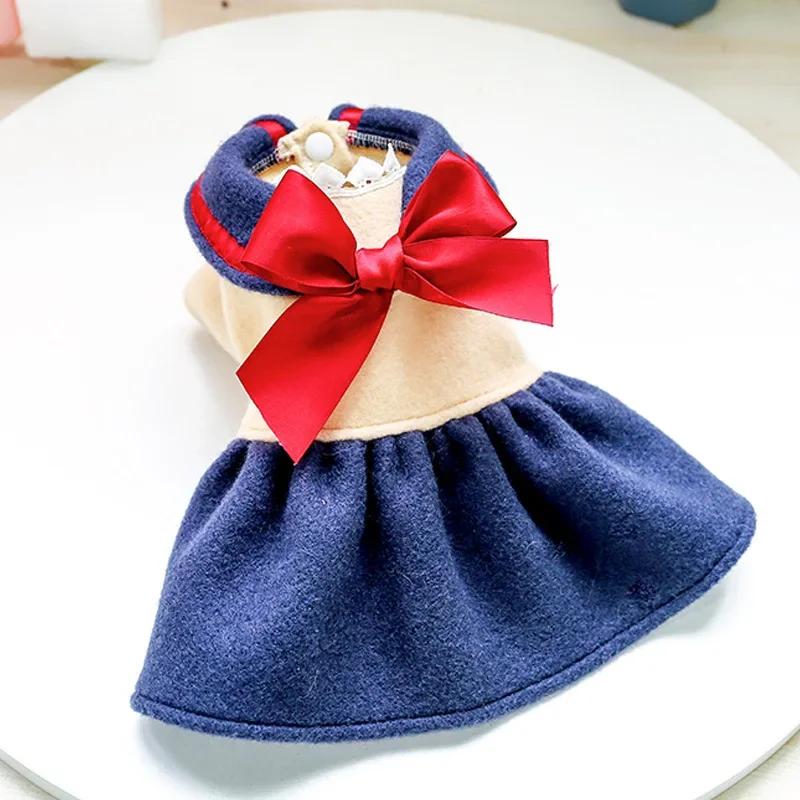 

Cat Dog Dress Puppy Apparel Mascotas Ropa Perro Yorkshire Maltese Shih Tzu Pomeranian Poodle Clothes Small Pet Clothing Apparel XS（old） темно-синього кольору