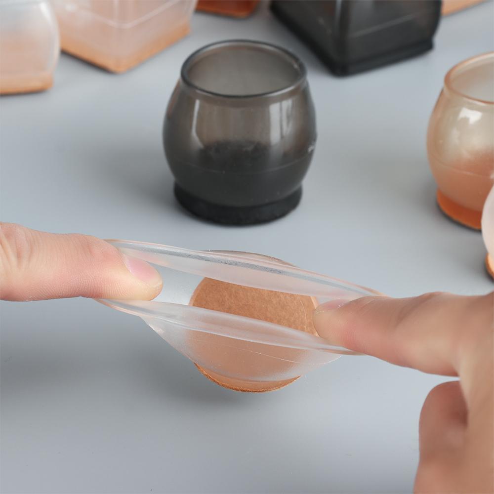 Gros Solid Cu Feutru Rezistent la Uzură Antiderapant Tampoane de Masă Capace pentru Picioarele Scaunelor Huse pentru Picioarele Mobilierului