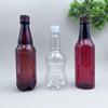 1Pc Water Clear Storage Containers Beer Bottle Empty Juicing Bottles With Lids Drinking Flasks For Fridge Juice Soda Portable