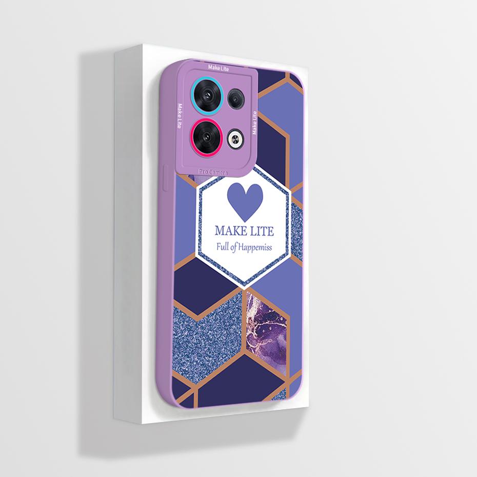 For Oppo Reno8 Phone Case CPH2359 Aesthetic Cartoon Astronaut Soft Liquid Silicone Funda For Oppo Reno 8 Pro Plus 5G Back Cover
