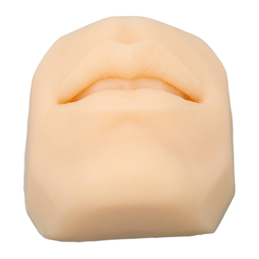 Human Mouth Model Soft Silicone High Simulation Lifelike Lips Model for Jewelry Display