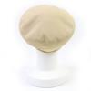 Pristine HERMES Beret Chaine d'Ancre Shell Metal Beige Cotton Women 58 241067N Used
