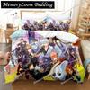 Fashion Vibrant 3D Print Anime Gintama Bedding Set Single-Twin-Full-Queen-King Size Adult Kid Bedroom Stylish Duvet Cover Sets