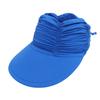 Long Brim Sun Hat for Women Breathable Open Top Sun Beach Cap UV Protective Hat with Adjustable Strap Foldable Visor Hat