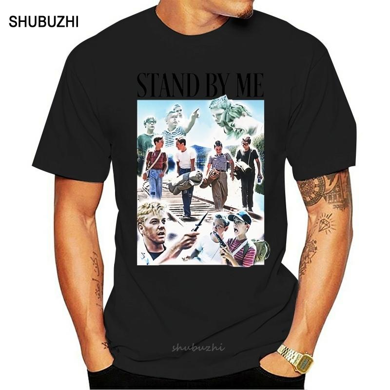 Stand By Me T Shirt Classic 80s Movie With River Phoenix T Shirt Men Summer Winter Casual Coat Clothes Tops