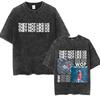 Washed Vintage Rapper Kendrick Lamar The Not Like Us T Shirt Men Women Hip Hop Fashion Tshirt Male Casual Cotton Retro Tshirts