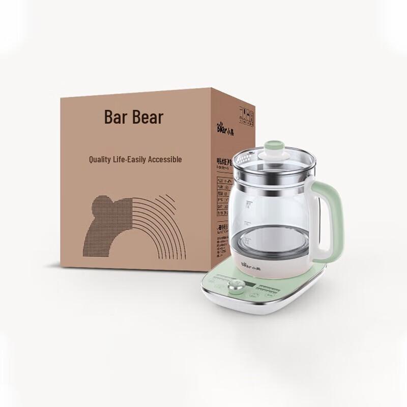Little Bear Multi-functional Glass Health Pot 1.5L CN Plug (adapter Included)