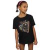 Guardians Of The Galaxy Girls Rocket Raccoon Neon Cotton T-Shirt