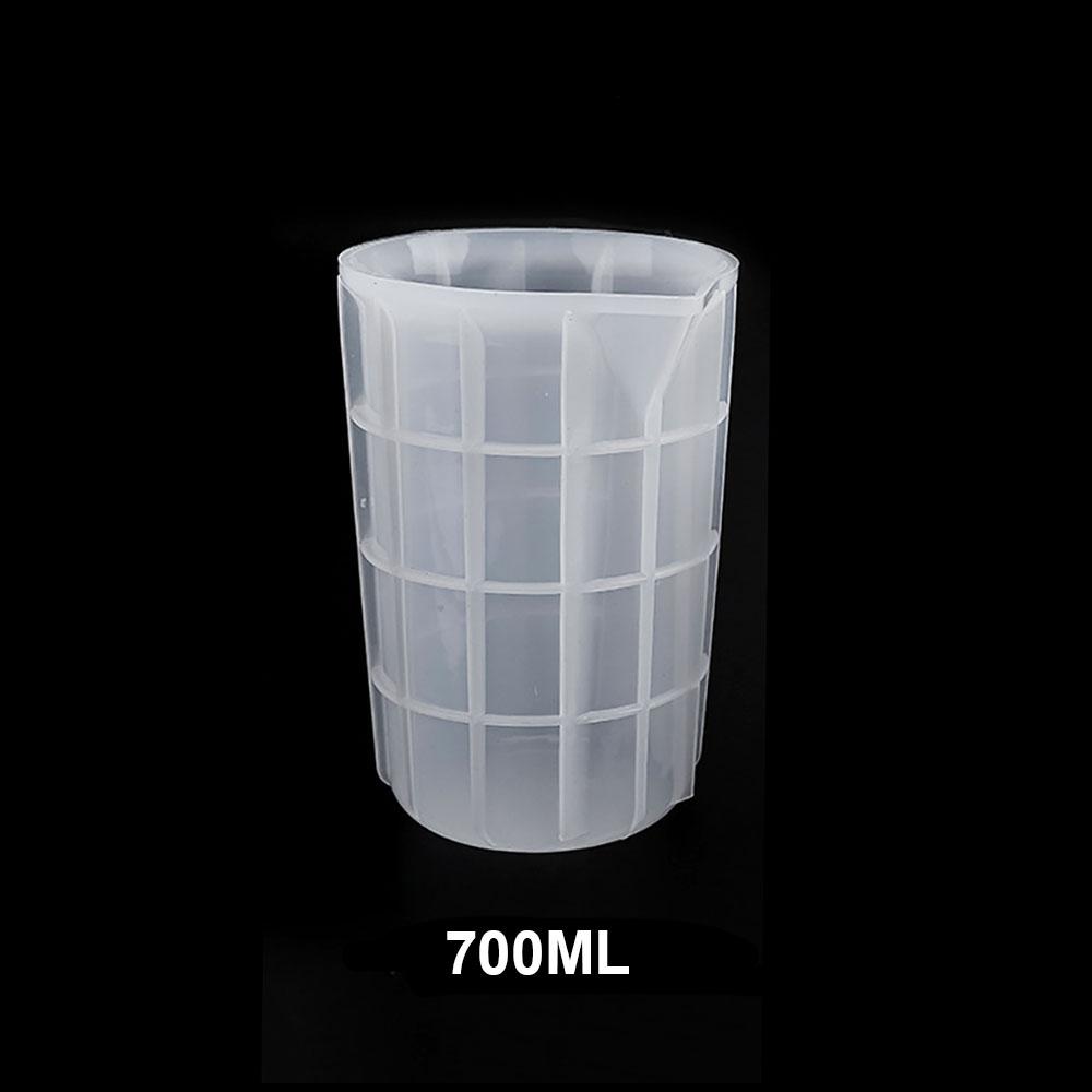 100/300/700ML Silicone Measuring Cup DIY Jewelry Making Tools Baking Tools Epoxy Resin Cup Mixed Silicone Measure Cup