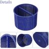 Panier de skimmer pour piscine bleu - compatible Hayward B-152 / SP1082-SP1086, plastique résistant