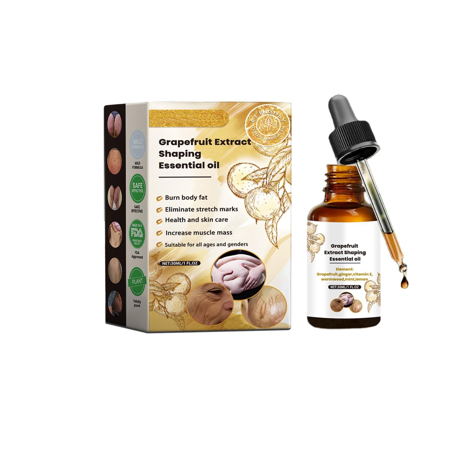 

Массажное масло-сыворотка для кожи тела Увлажняющий уход за всем телом Масло-сыворотка для грейпфрута 30 мл